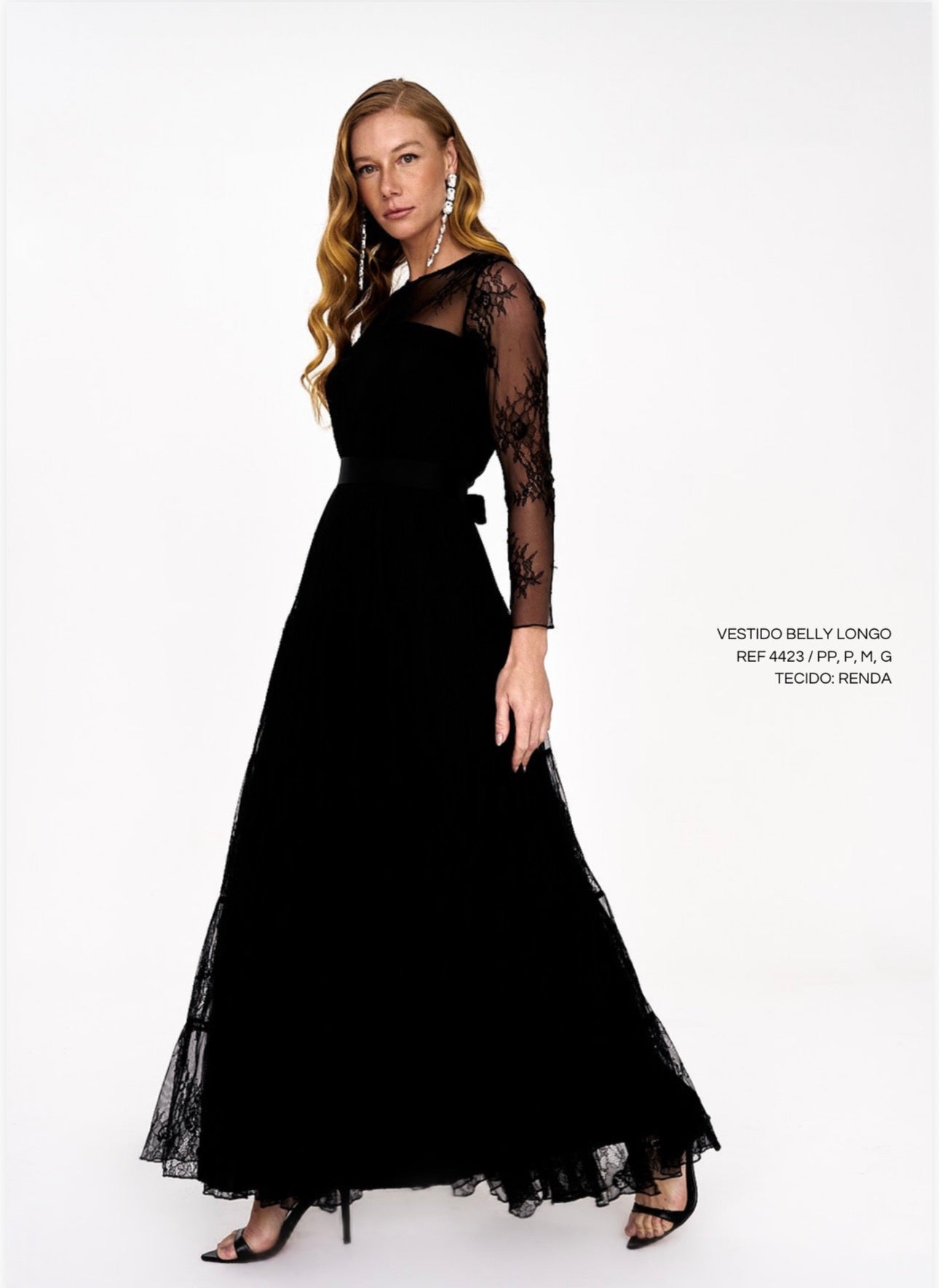 Vestido renda