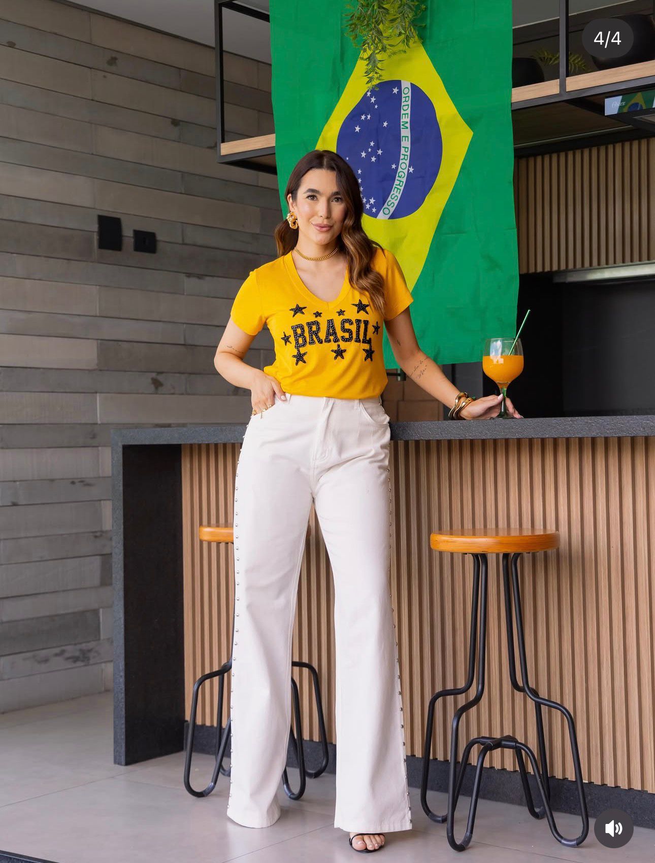 Blusa brasil